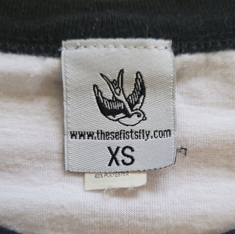 These Fists Fly Baseball Tee - Picture 3 of 3
